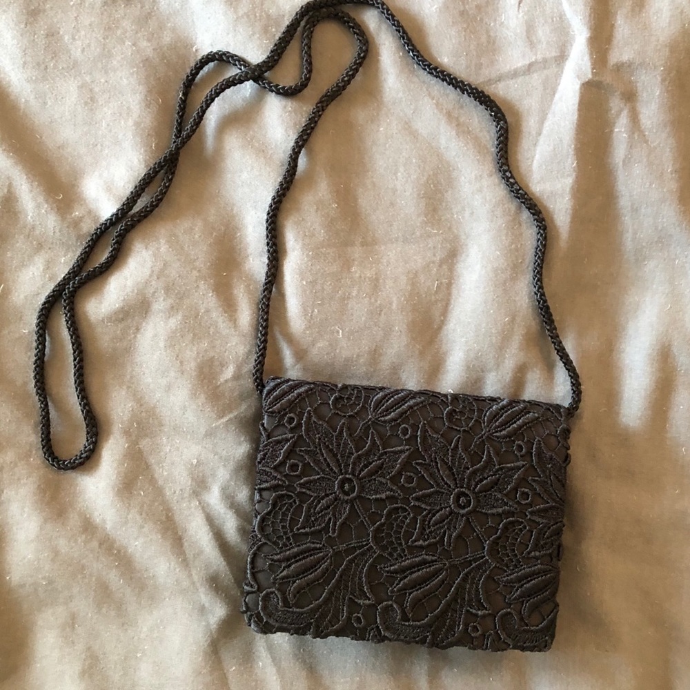 Black Lace Bag